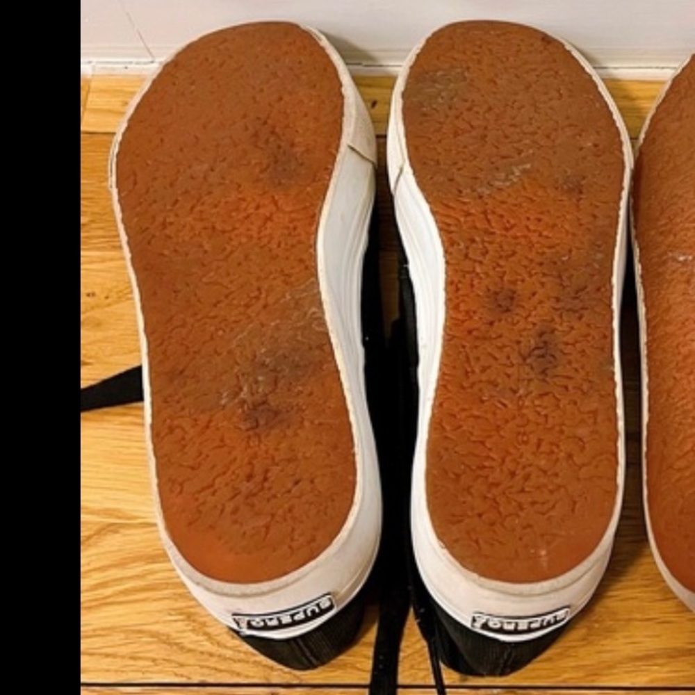 -Superga 2790 Platform Sneakers (Black) - Picture 2 of 5